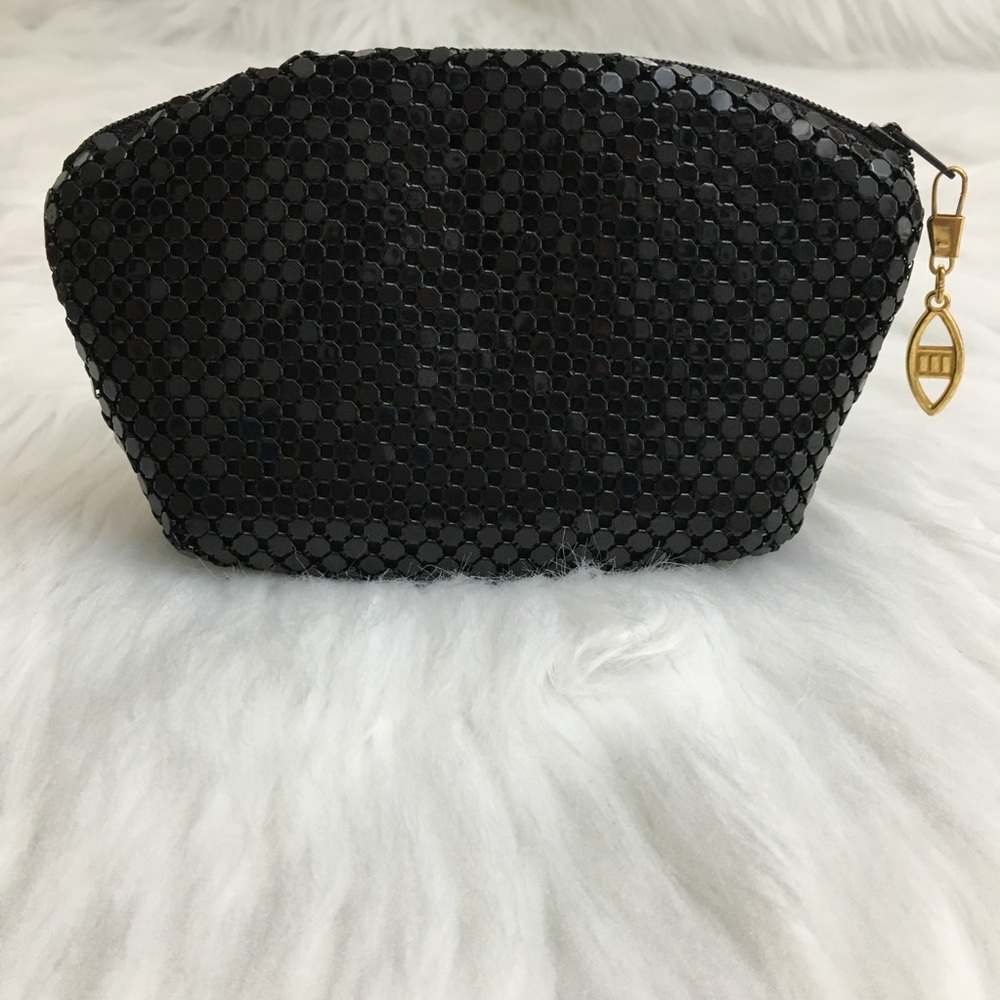 Black Metal Mesh Coin Purse